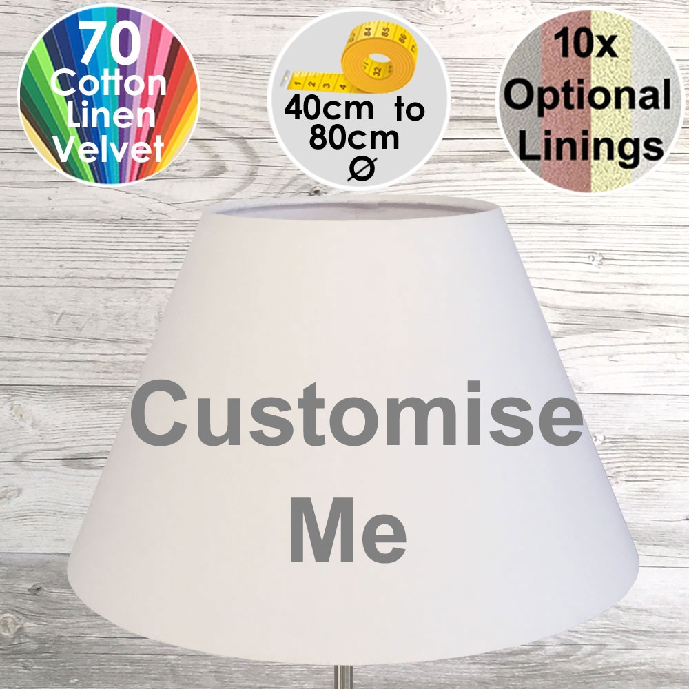 Empire Floor Lampshade